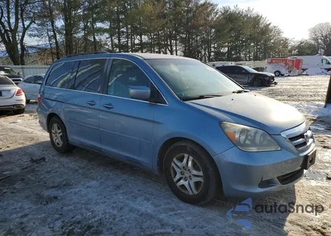 2006 Honda Odyssey Ex from USA, damaged, VIN 5FNRL38476B105331